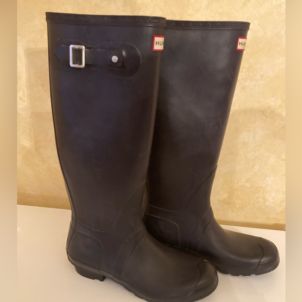 Hunter Black Women's Winter & Rain Boots